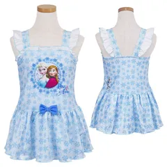 【アナと雪の女王 12529017】 水着 女の子 キッズ 子供 ワンピース ディズニー プリンセス アナ雪 100 110 120 130cm おしゃれ かわいい 可愛い 幼稚園 保育園 小学生 子ども こども 女児 フリル リボン