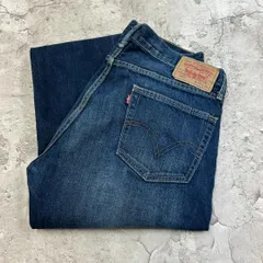 リーバイス　505　デニムパンツ　古着　インディゴブルー　ボトムス　W34