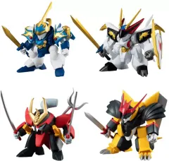 【中古】食玩 トレーディングフィギュア 全4種セット 「魔神英雄伝ワタル 魔神物語(MASHIN-SAGA)01」
