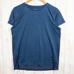 【Women's S ネイビー系】 Salomon ( サロモン ) クールショートスリーブティー ウェア トップス インナー シャツ ショートスリーブTシャツ クルーネック 化繊 z00051578  化繊 ショートスリーブTシャツ クルーネッ
