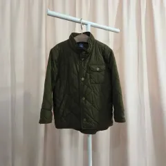 ポロラルフローレン キッズ キルティングジャケット カーキ 4/4T