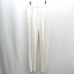◇ Θ ◎●未使用● me+em select タック入り スラックスパンツ サイズL アイボリー レディース E  【1503050038898】