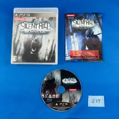◇S27『サイレントヒル SILENT HILL DOWNPOUR』 プレステ3 プレイステーション3 PS3 ソフト 解説書付き コナミ KONAMI
