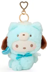 【中古】キーホルダー ポチャッコ(クマ) 着ぐるみマスコットホルダー 「サンリオキャラクターズ」