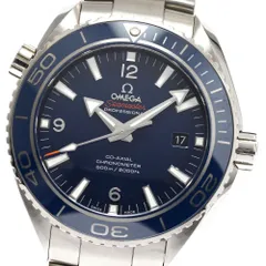 オメガ OMEGA 232.90.46.21.03.001 シーマスター プラネットオーシャン デイト 自動巻き メンズ良品保証書付き_901494