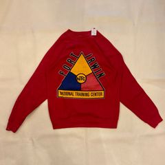70s 80s　usa　artex　スウェット　アート　カレッジ　短丈　ラグラン　【T-381】