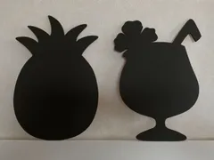 チョークアート用ブラックボード2枚セット（オリジナルデザイン）