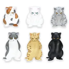 Qualia クオリア グレネコ マスコットフィギュア × ノーマル6種セット ガチャガチャ カプセルトイ