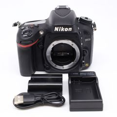 22456ショット！新品級 ★ Nikon D600 ボディー デジタル一眼レフカメラ