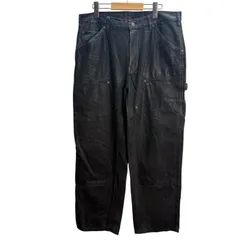 supreme MM6 ダブルニー ブラックインチ34 Supreme MM6 Maison Margiela Foil Double Knee Painter Pant