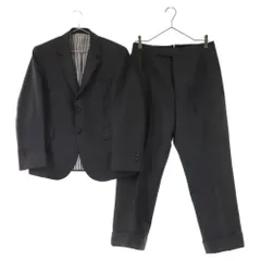 THOM BROWNE (トムブラウン) 段返りウールギャバテーラードジャケット サマーウール スラックス グレー セットアップのサムネイル
