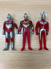ウルトラマン / ソフビ人形 / 3体セット