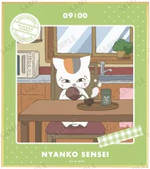 【中古】紙製品 B.ニャンコ先生 「夏目友人帳 描き下ろしイラスト ニャンコ先生の1日ver. トレーディングミニ色紙」