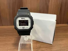 MHL マーガレットハウエル CASIO カシオ G-SHOCK DW-5600VT 腕時計 箱有り ブラック デジタル ロゴ コラボレーション メンズ レディース