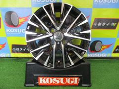 スマックレジーナ　5J-14　4H100　+34　プロボックス　サクシードなど　中古ホイール　4本　【Y62　大和店】