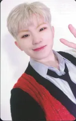 SEVENTEEN 2021 POWER OF LOVE WOOZI トレーディングカード 赤