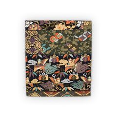 袋帯●横段に鳳凰　牡丹唐草　七宝など