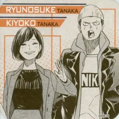 【中古】マグカップ・湯のみ 田中龍之介＆清水潔子 「ハイキュー!! アートコースター 第4弾」