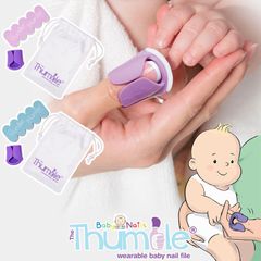 【新品 正規品】ベビーネイル 装着式ベビー爪やすり The Thumble 爪切り つめやすり ネイルケア 赤ちゃん 新生児