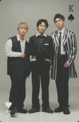 【中古】コレクションカード(男性) スペードのK：超特急/タクヤ(草川拓弥)・タカシ(松尾太陽)・マサヒロ(森次政裕)/CD「AwA AwA」(UPCH-7695～7706、PDCJ-5119)封入特典トランプ風トレカ