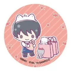 【中古】バッジ・ピンズ(キャラクター) 冬美旬×ニャニィニュニェニョン 「アイドルマスター SideM×サンリオキャラクターズ キャラバッジコレクションB」