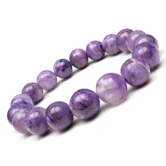 エンジェルシリカ 丸玉ブレス 11～12mm No.19【1点もの】 / 60-36 ES-BS19