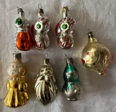 ヴィンテージ クリスマスオーナメント 生き物系