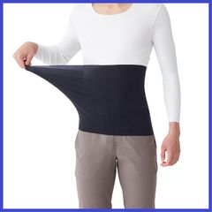 ブラック 縫い目ゼロ M-L Haramaki 腹巻 [グンゼ]のサムネイル