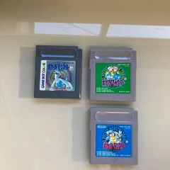 GB　ソフト　ポケットモンスター　3点セット　ゲームボーイ　ゲームボーイカラー