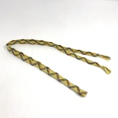 帯締め 黄×赤×青×紫×緑 和装小物 着物 ベルト ヘアアクセサリーにも