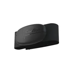 CooSpo 心拍センサー 心拍数モニターセンサー ハートレートモニター 心拍計Bluetooth 4.0＆ANT+ サポート (ブラック)