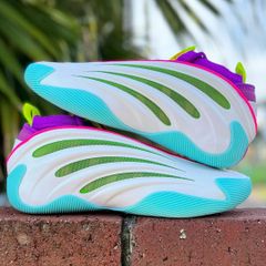ADIDAS HARDEN VOL.9 'JALEN WILLIAMS' アディダス ハーデン 9 ジェイレン・ウィリアムズ 【MEN'S】 footwear white/lucid lime/lucid pink JQ4003