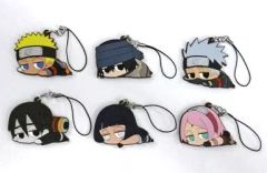 [중고] 스트랩(캐릭터) 전 6종 세트 [THE LAST-NARUTO THE MOVIE- 러버 스트랩 컬렉션 다루~응]