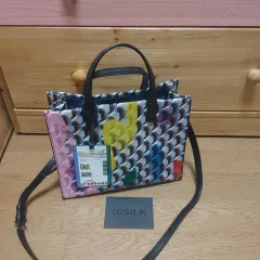 韓国大人気[rosa.K] CABAS MONOGRAM DAY TOTE SECRET BLACK_SM