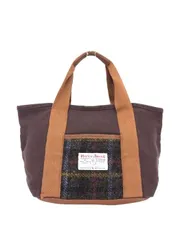 ハリスツイード Harris Tweed トートバッグ チェッ #69929#のサムネイル