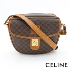 現品限り一斉値下げ！ RU-3125 CELINE マカダム柄 ショルダー・ミニ