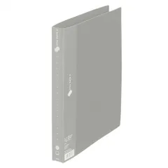 （まとめ買い）プラス 2リングファイル スーパーエコノミー A4縦 背幅29mm グレー FC-102RF GY 【5冊セット】