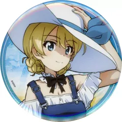 【中古】バッジ・ビンズ ダージリン 大缶バッジ 「WEBくじ ガールズ＆パンツァー 最終章」 F賞