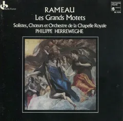 仏CD Jean-Philippe Rameau, La Chapelle Royale, Philippe Herreweghe Les Grands Motets HM901078 Harmonia Mundi, Harmonia Mundi Franc