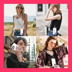 【スタッフおすすめ！】（2枚）ストラップホルダー スマホ ストラップホール 360*旋回式 金属製タグパッチ 首掛け 斜めがけ 肩掛け 首かけ ショルダー ネックストラップ 肩かけ 携帯ストラップ iphone android スマホアクセ