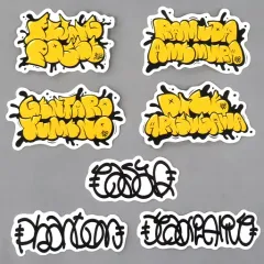 【中古】シール・ステッカー Fling Posse トレーディングダイカットステッカー(7ピースセット) 「ヒプノシスマイク 5th ANNIVERSARY オンラインくじ HYPSTER限定」 B賞