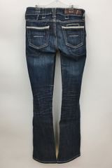 ヤヌーク 内タグの表示が掠れています。
 デニムパンツ 24 ブーツカット ストレッチ アメリカ製 2507WS045