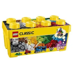 【お買い得品】O レゴ LEGO クラシック 10696 黄色のアイデアボックス ＜プラス＞ ギフト プレゼント 誕生日 お祝い 贈り物 ブラックフライデー クリスマス 4歳 ブロック 知育 アイデア カラフル 男の子 女の子 誕生日プレゼント