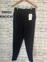 【春夏の快適スタイル】tk.TAKEO KIKUCHI 360度 ストレッチ ワイドテーパードパンツ｜Mサイズ