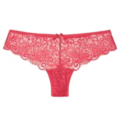 Karly Shop Tバック レディース 総レース 透ける セクシー かわいい ストレッチ 柔らか 大きいサイズ 小さいサイズ リボン ソング タンガ プレゼント 9082