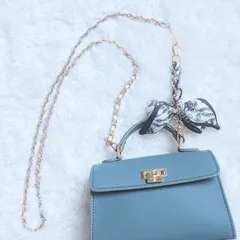 【セール】延長バッグチェーン　大人可愛いリボン付き