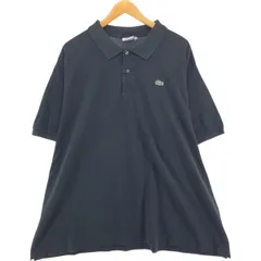 古着 ラコステ LACOSTE フランス企画 半袖 ポロシャツ 10R メンズXXL相当/eaa529117