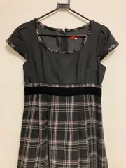 阪急百貨店☆アプワイザーリッシェ☆清楚なスタイル　秋冬ウール ワンピース