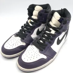【中古】NIKE AIR JORDAN 1 RETRO HIGH OG Court Purple 2020 サイズ28.5cm 555088-500　ナイキ エアジョーダン1 レトロ[17]