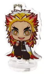 【中古】雑貨 煉獄杏寿郎 「鬼滅の刃 ここみえアクリルフィギュア 陸ノ型」